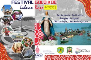 Poster Festival Golo Koe 8 sampai 15 Agustus 2022
